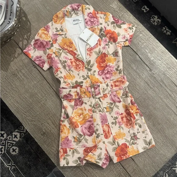 Show Me Your Mumu Outlaw Floral Romper.